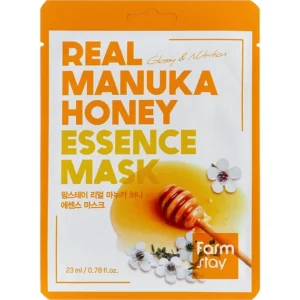 Farmstay Real Manuka Honey Essence Mask – Maitinamoji lakštinė veido kaukė