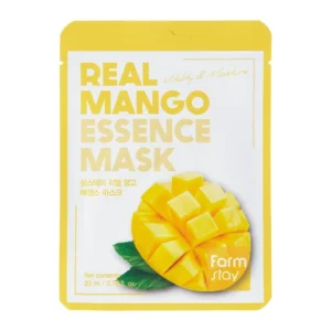 Farmstay Real Mango Essence Mask - Lakštinė kaukė su mangų ekstraktu