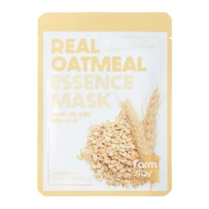 Farmstay Real Oatmeal Essence Mask - Raminanti kaukė su avižų ekstraktu
