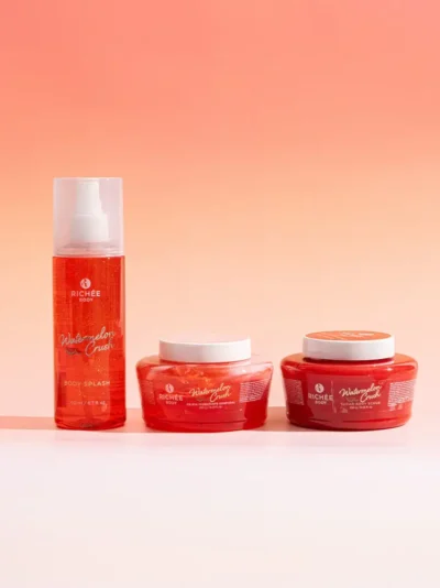 Arbūzo kūno priežiūros rinkinys – Watermelon Body Ritual