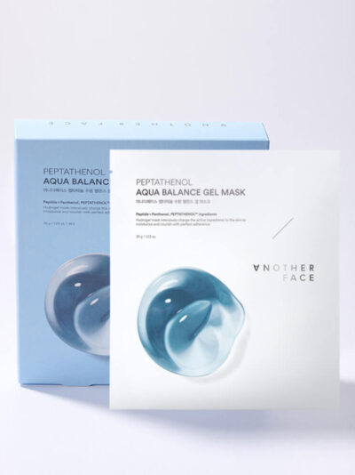 ANOTHER FACE Peptathenol Aqua Balance hidrogelinė veido kaukė su pantenoliu ir peptidais 35g