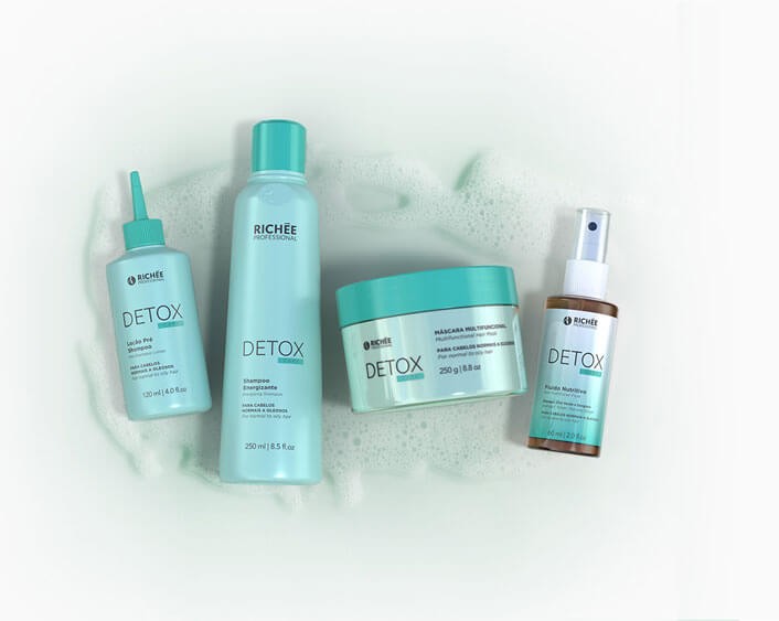 Richée Detox Care galvos odos ir plaukų detoksikacijos rinkinys
