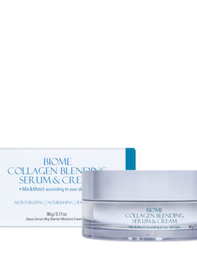 PRRETI Biome kolageno 2in1 serumas ir veido kremas, 2 x 45 g