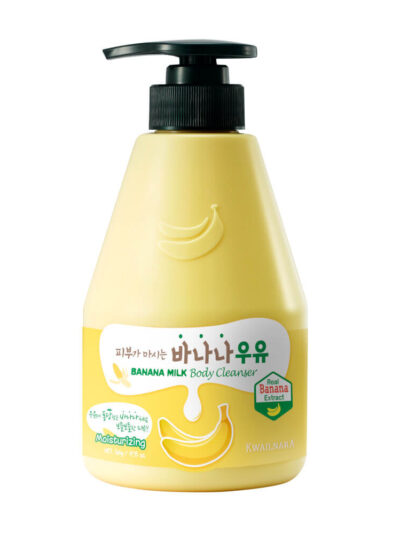 KWAILNARA drėkinamoji dušo želė su bananų ekstraktu, 560 g