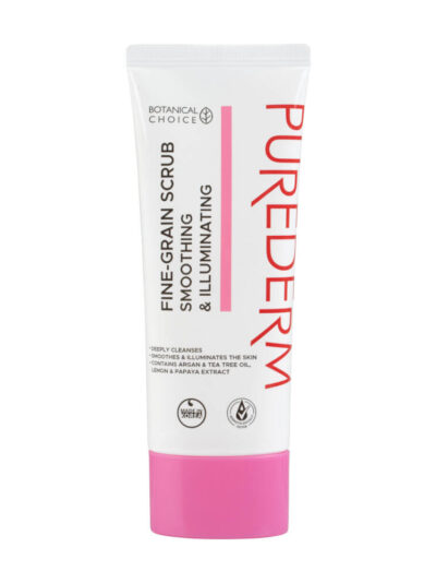PUREDERM smulkiagrūdis veido šveitiklis – lyginamasis ir skaistinantis, 100 g
