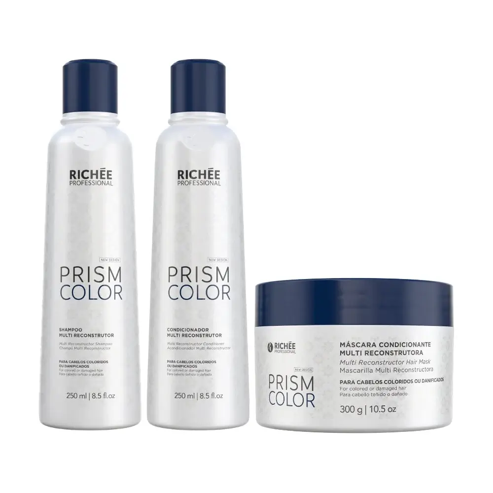 Richée Prismcolor plaukų priežiūros rinkinys dažytiems, balintiems ir chemiškai pažeistiems plaukams