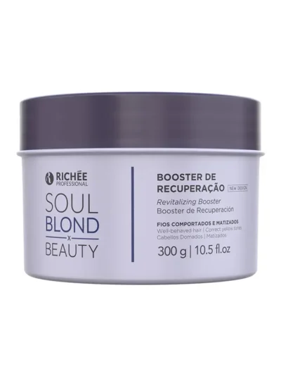 Richée Soul Blond tonizuojanti ir atkuriamoji plaukų kaukė blond ir žiliems plaukams, 300 g