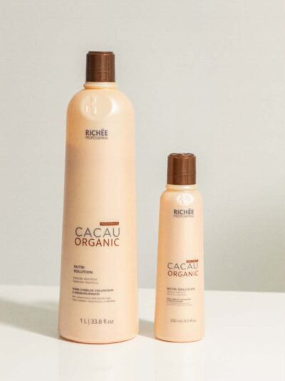 Richée Cacau Organic Nutri Solution – plaukų tiesinamoji ir atkuriamoji procedūra